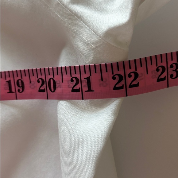 Brooks Brothers Classic Fit White No Iron Stretch Long Sleeve Shirt Size 16 - Picture 6 of 7